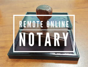 Remote Online Notary services